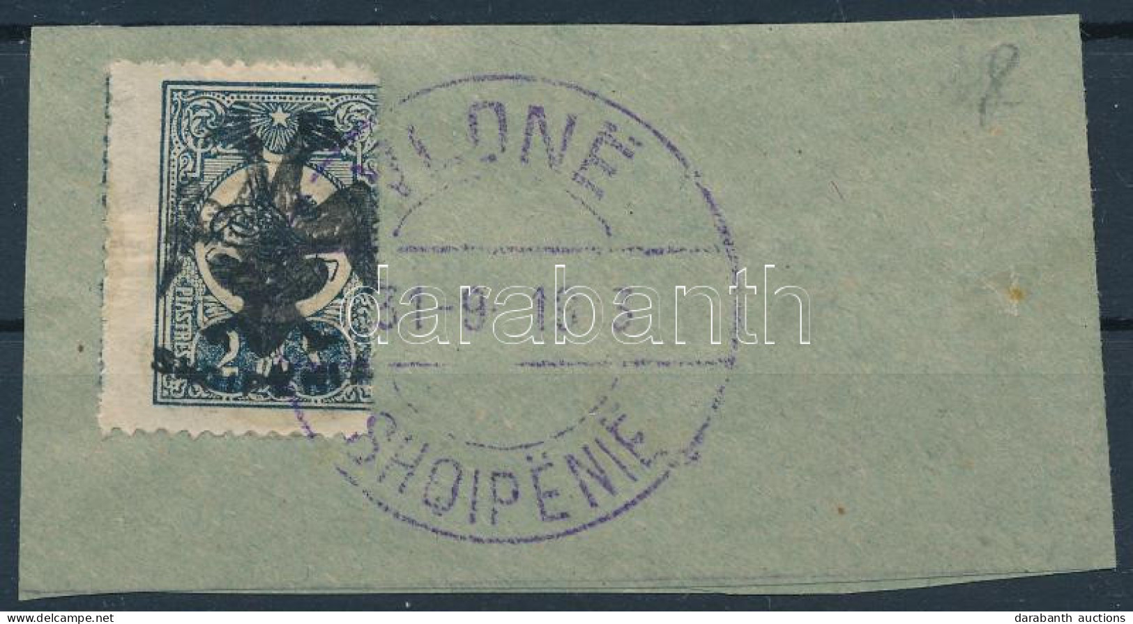 Albánia 1913 Mi 8 "VLONE" (Mi EUR 500.-) - Sonstige & Ohne Zuordnung