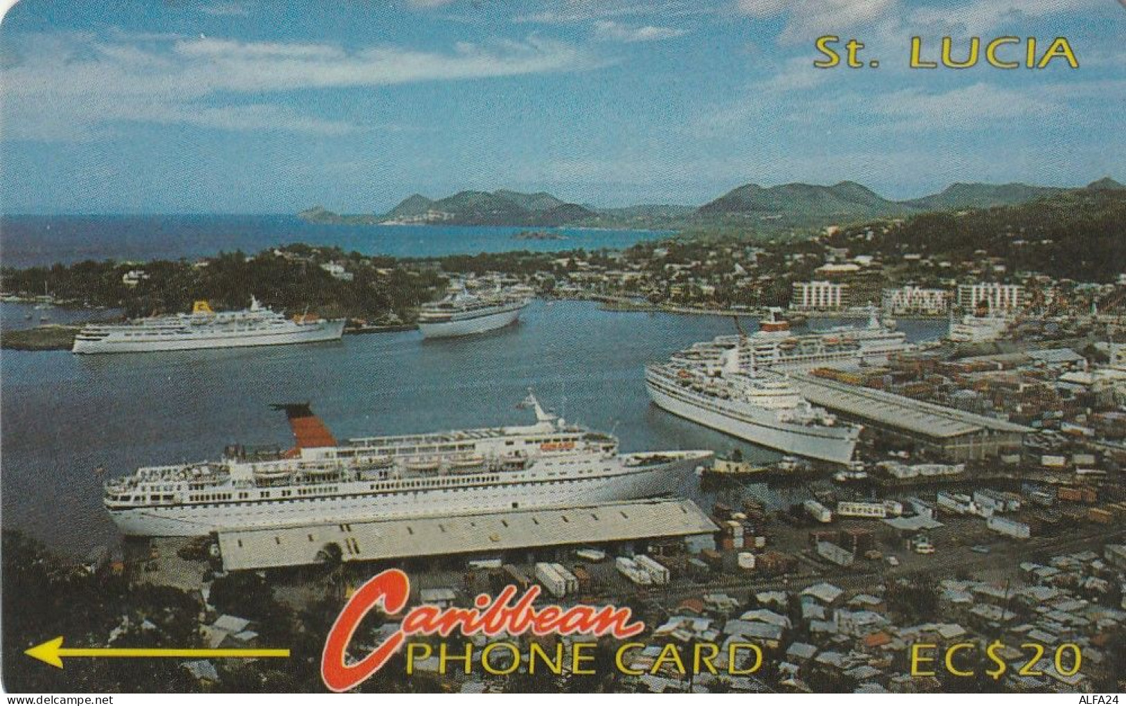 PHONE CARD ST LUCIA  (E3.16.8 - St. Lucia