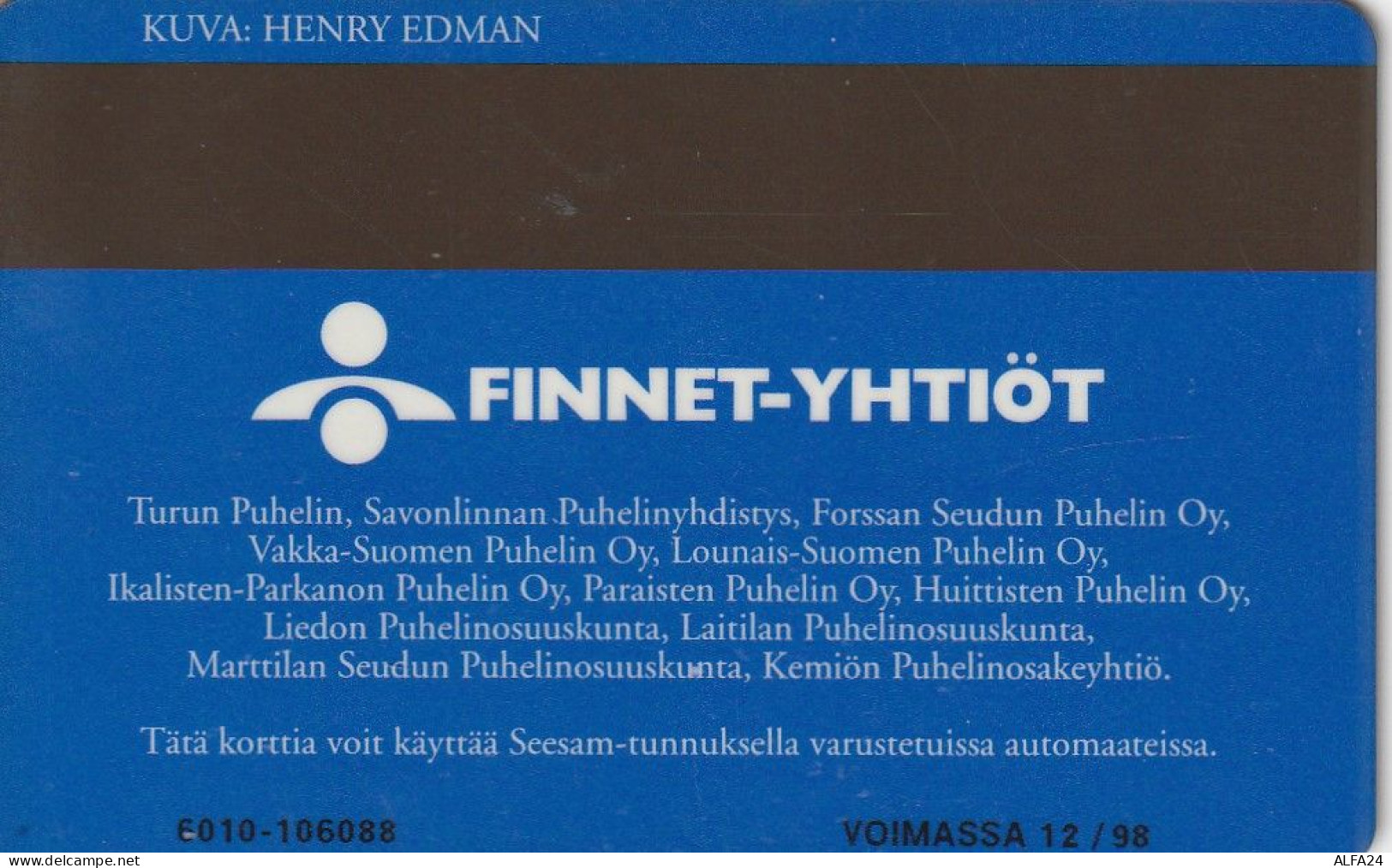 PHONE CARD FINLANDIA  (E4.17.7 - Finnland