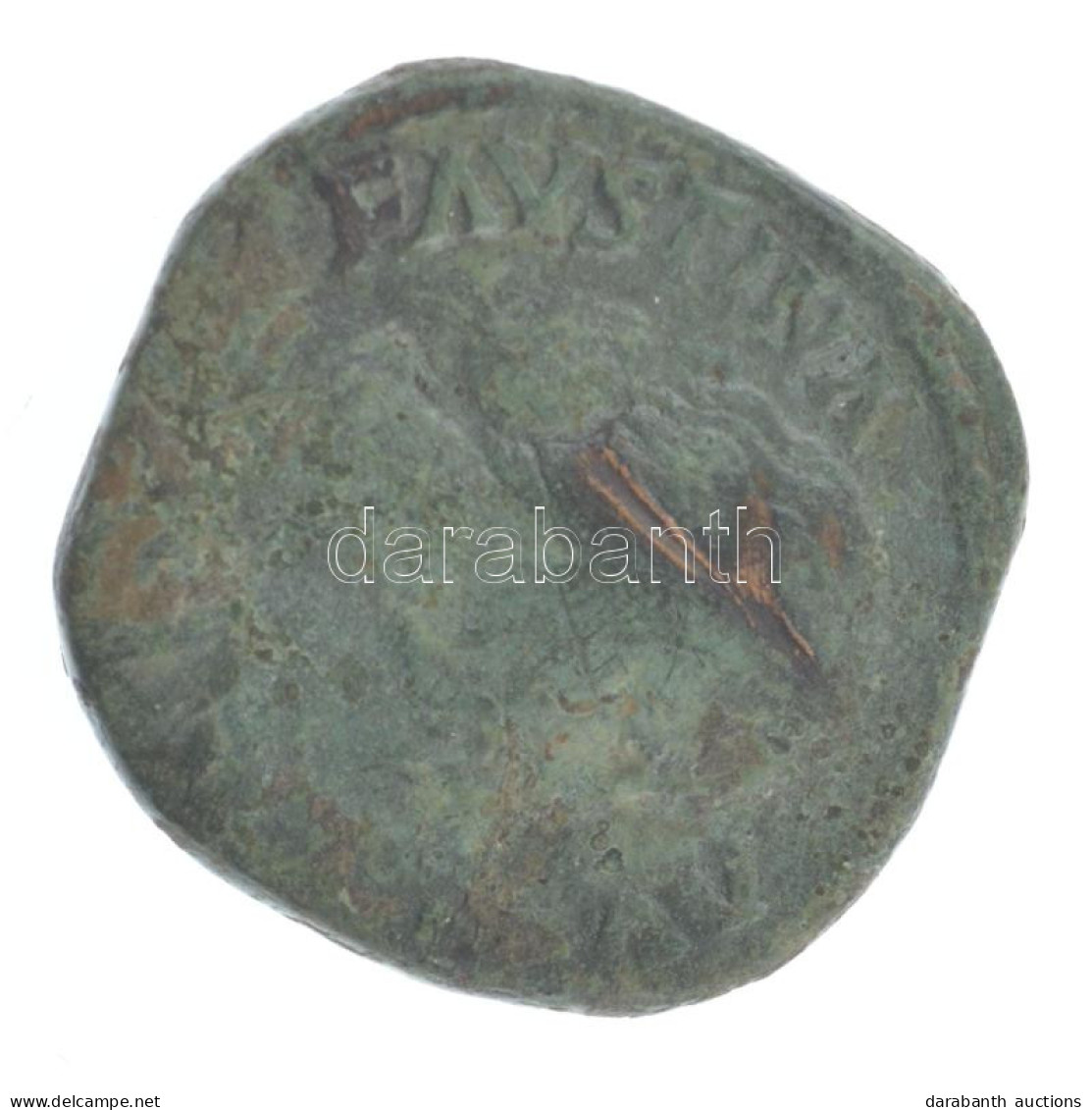 Római Birodalom / Róma / II. Faustina 147-176. Sestertius (24,38g) T:2-,3 Roman Empire / Rome / Faustina II 147-176. Ses - Non Classés