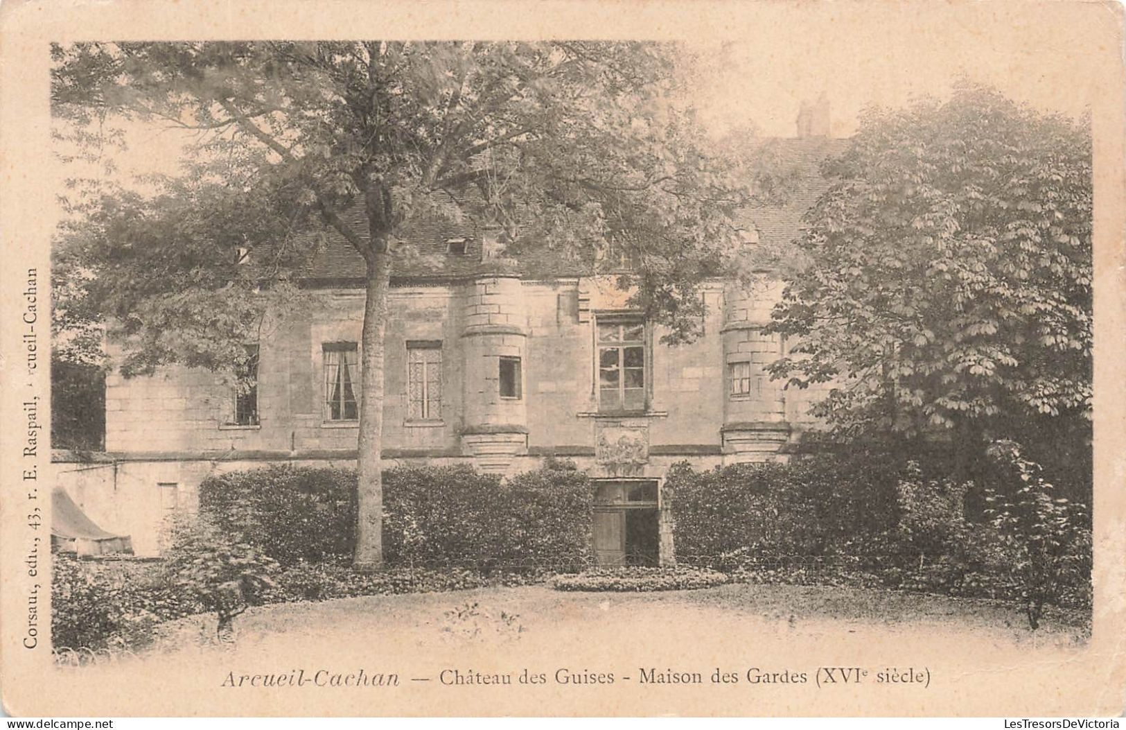 FRANCE - Arcueil  - Cachan - Château Des Guises - Maison Des Gardes - Carte Postale Ancienne - Arcueil