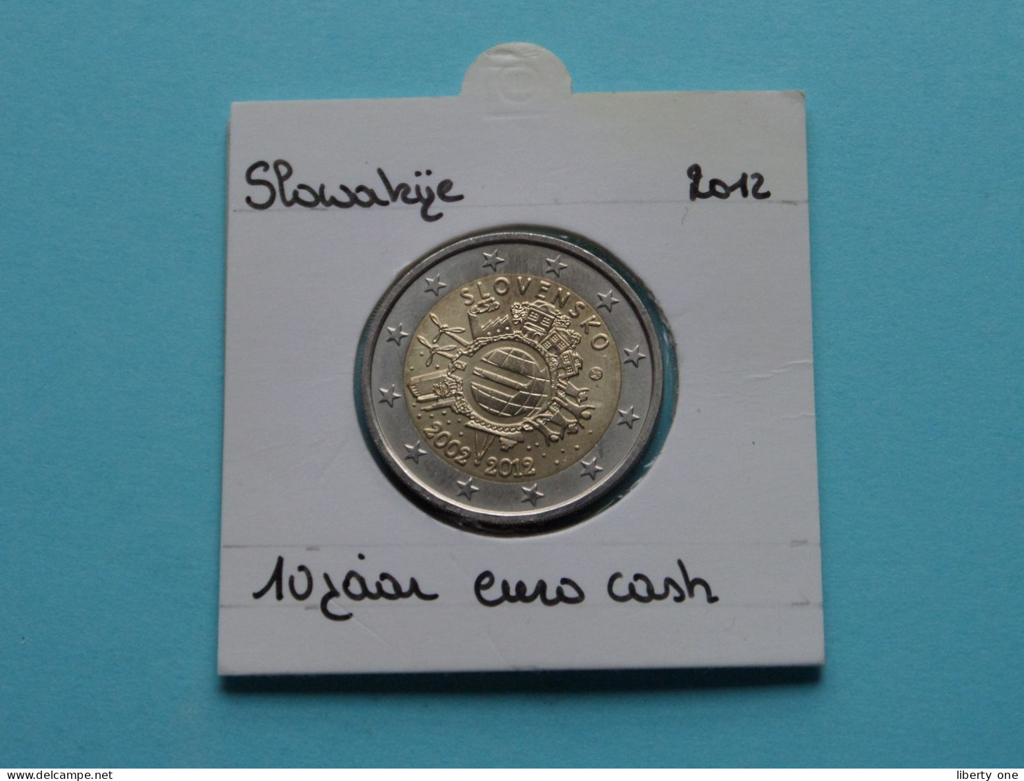 2012 - 2 Euro >> 10 Jaar EURO Cash ( Zie / Voir / See > DETAIL > SCANS ) SLOWAKIJE ! - Slovakia