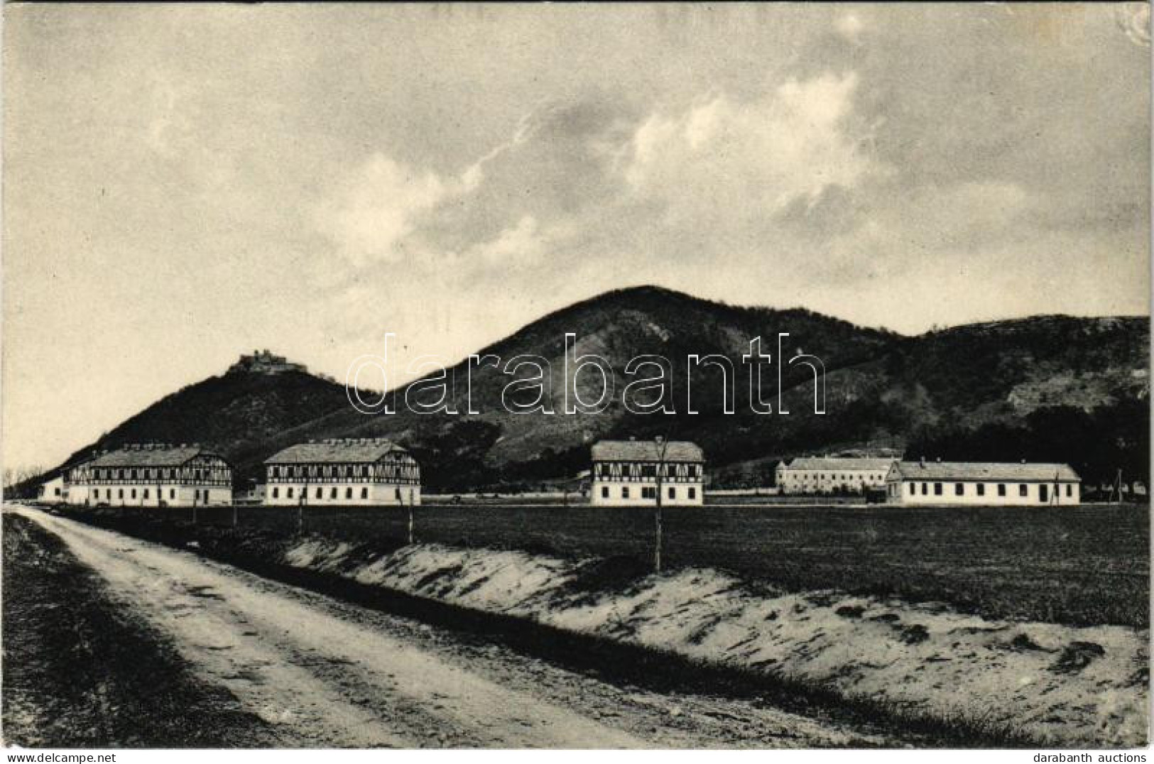 ** T2/T3 Detrekőváralja, Plossenstein, Plavecké Podhradie; Látkép, Várrom. A. Wiesner Kiadása / General View, Castle Rui - Non Classés