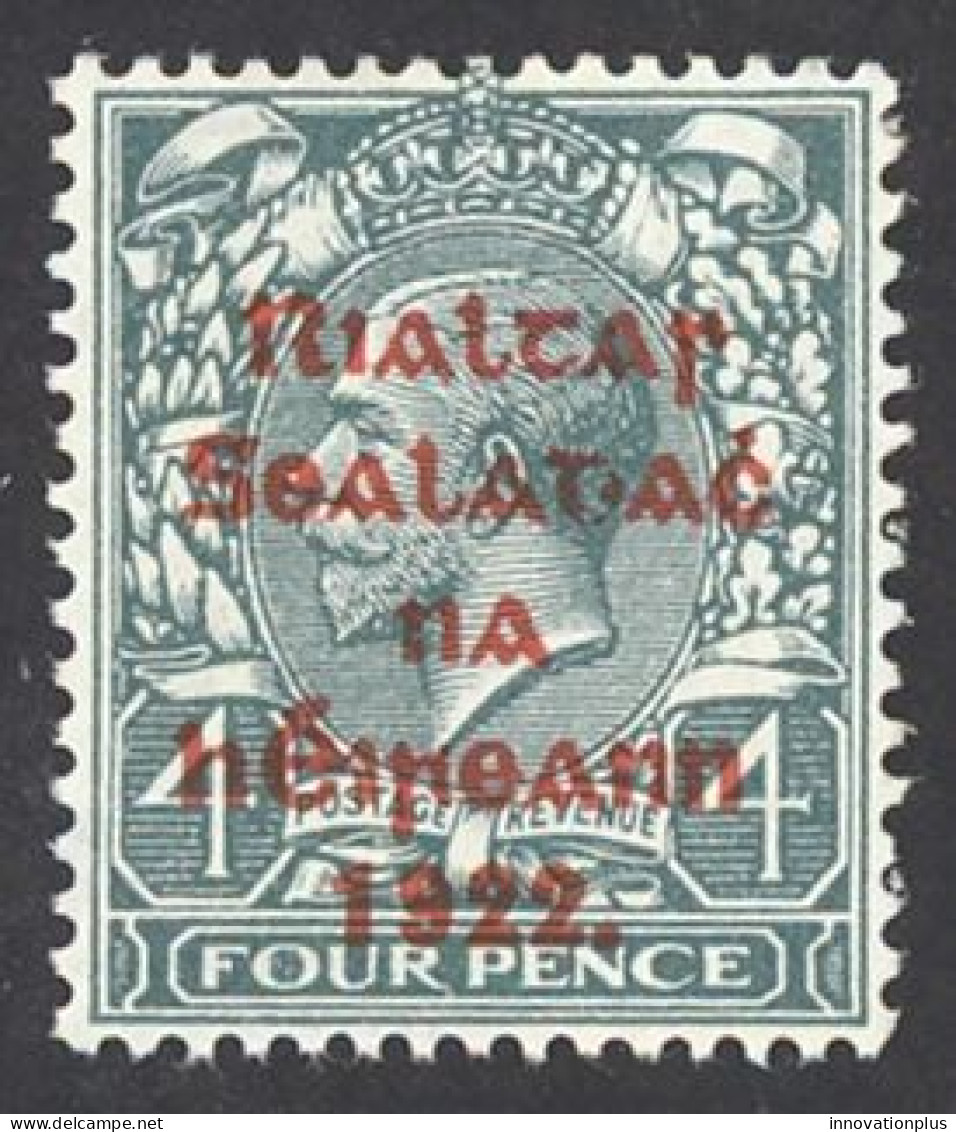 Ireland Sc# 29 MNH 14½X16mm 1922 4p Alex. Thom Overprint - Neufs