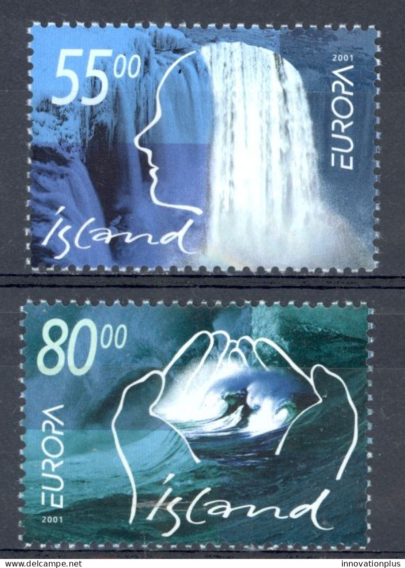 Iceland Sc# 937-938 MNH 2001 Europa - Neufs