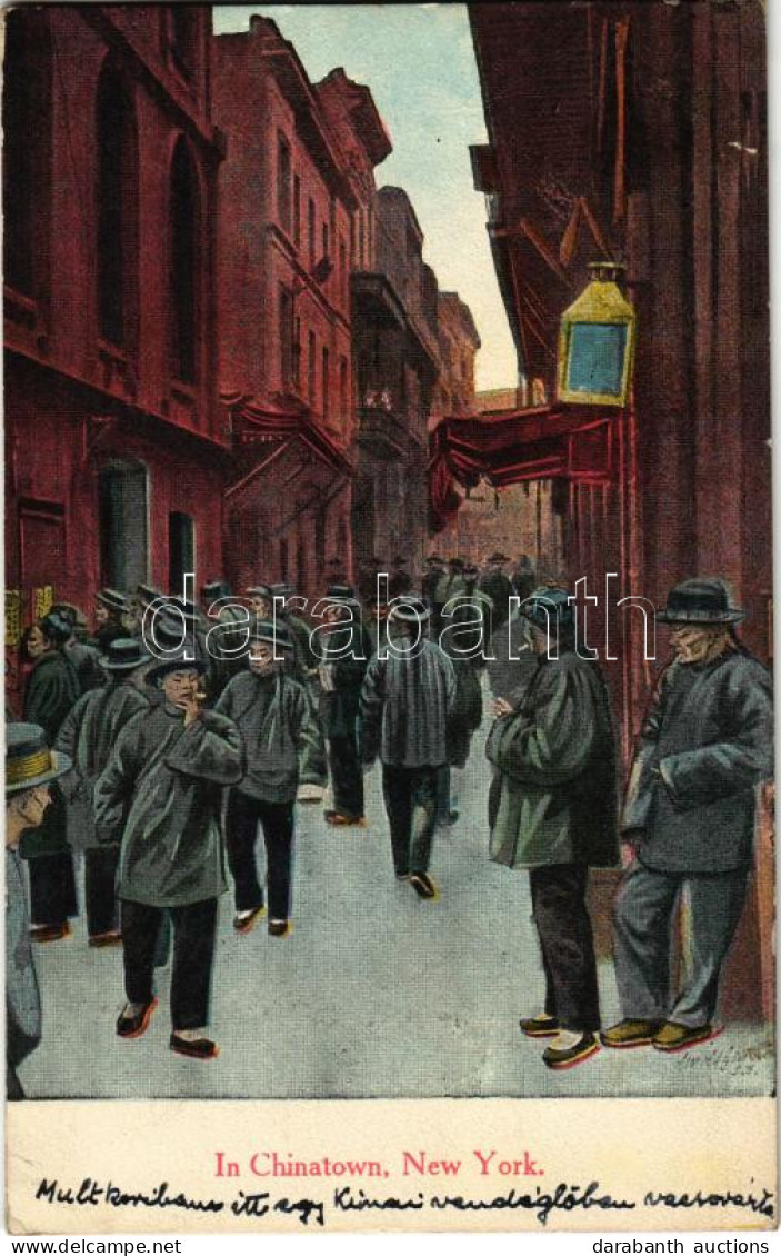 * T2 1913 New York, In Chinatown - Unclassified
