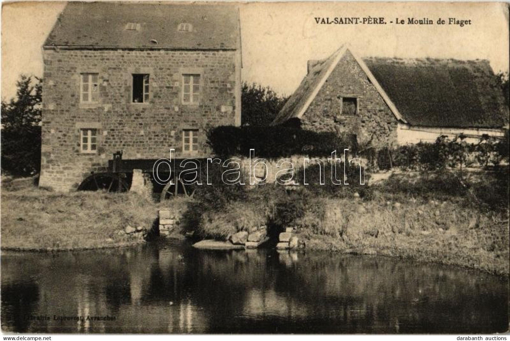 T2 1915 Le Val-Saint-Pere, Le Moulin De Flaget / Watermill - Non Classificati