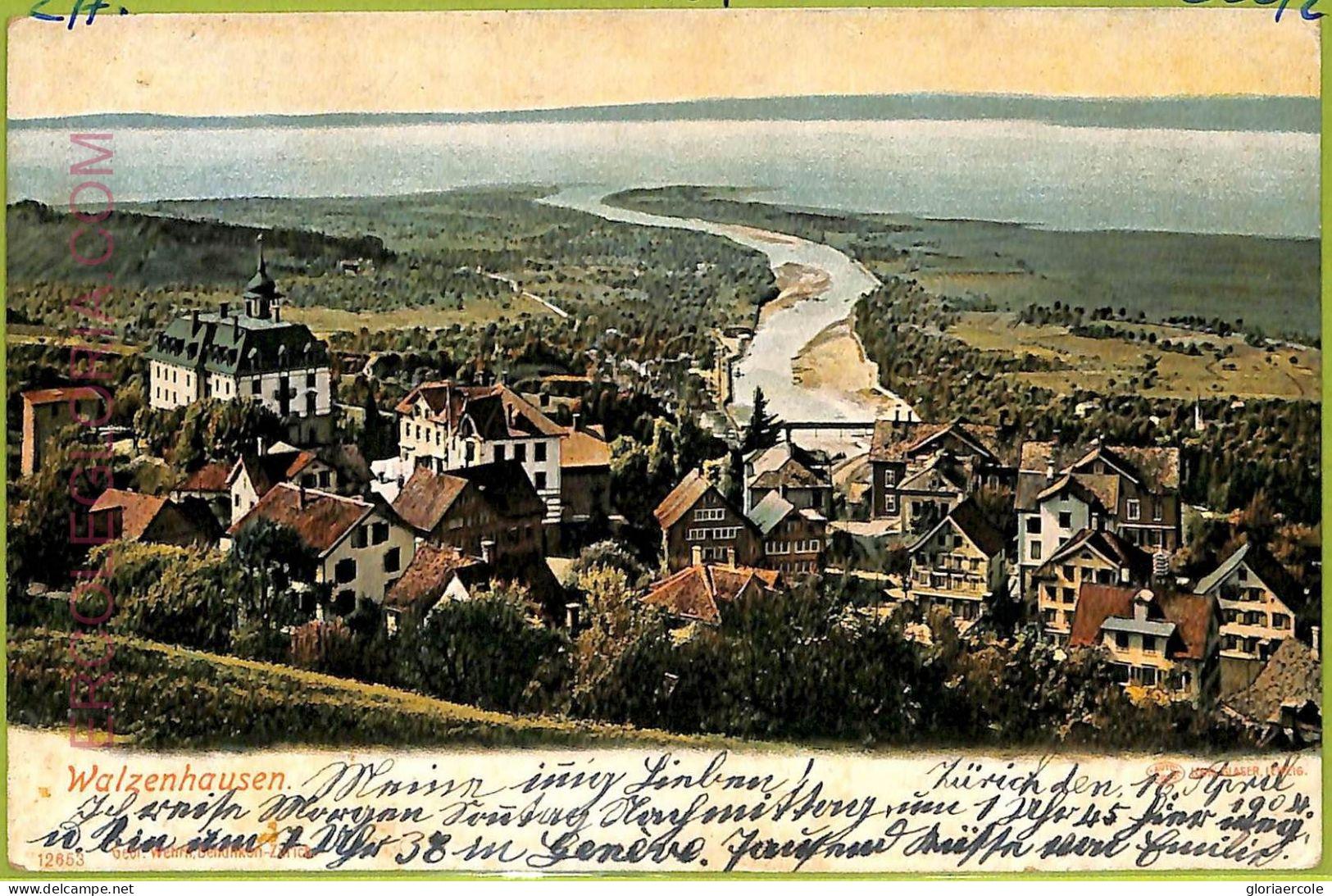 Ad5333 - SWITZERLAND  - Ansichtskarten VINTAGE POSTCARD - Walzenhausen - 1904 - Walzenhausen