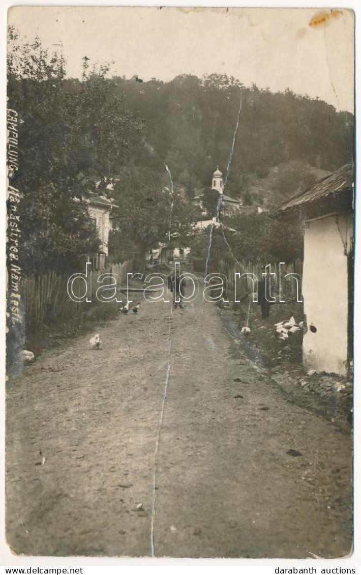 * T4 1922 Campulung Muscel, Hosszúmező, Kimpolung, Cimpolung (Arges); Manastirea Namaesti (Namaiesti) / Monastery. Photo - Unclassified