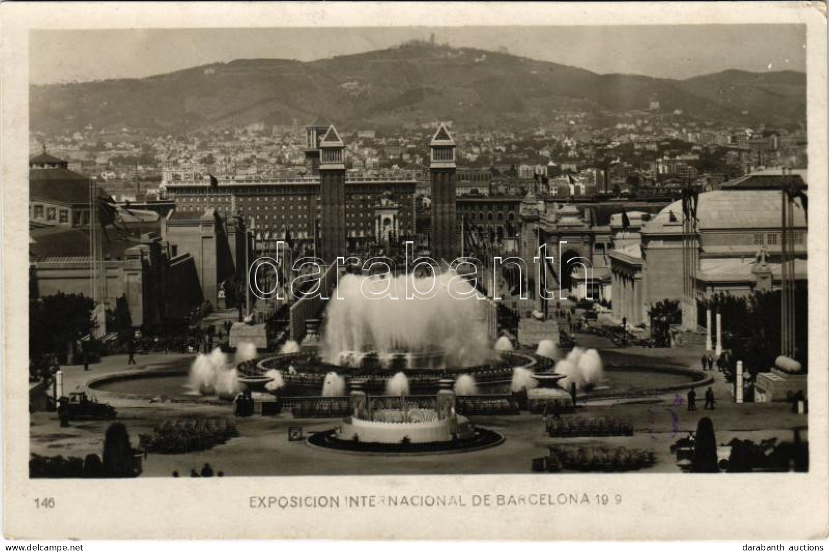 * T2/T3 1930 Barcelona, Exposicion Internacional De 1929 (EK) - Zonder Classificatie