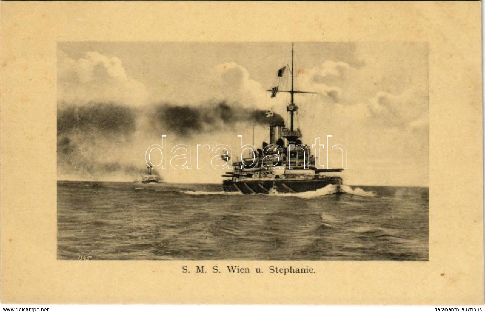 ** T1 SMS Wien és SMS Stephanie Osztrák-Magyar Monarch-osztályú Partvédő Páncélosok / K.u.K. Kriegsmarine, Coastal Defen - Unclassified