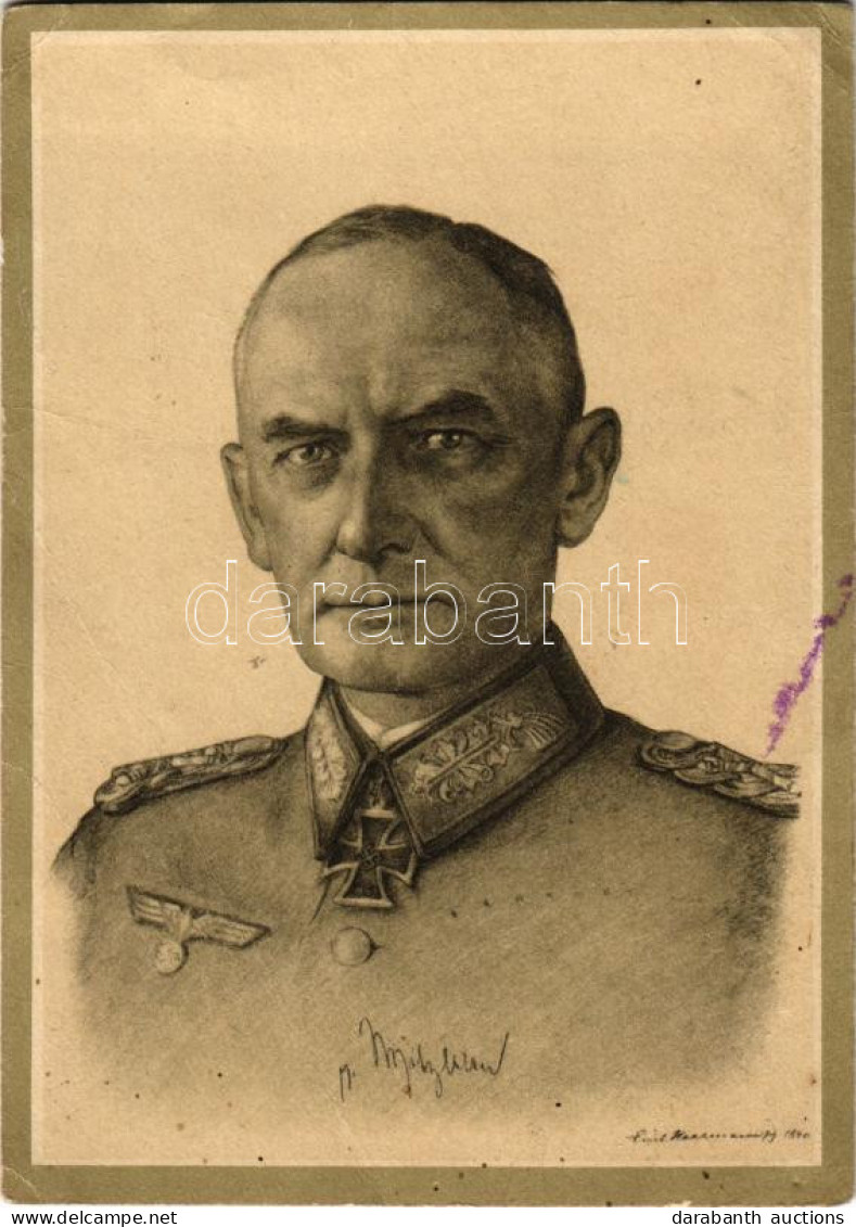 T3/T4 1942 Generalfeldmarschall Von Witzleben. Der Führer Und Seine Generale Des Heeres Bild. 9. (fa) - Unclassified