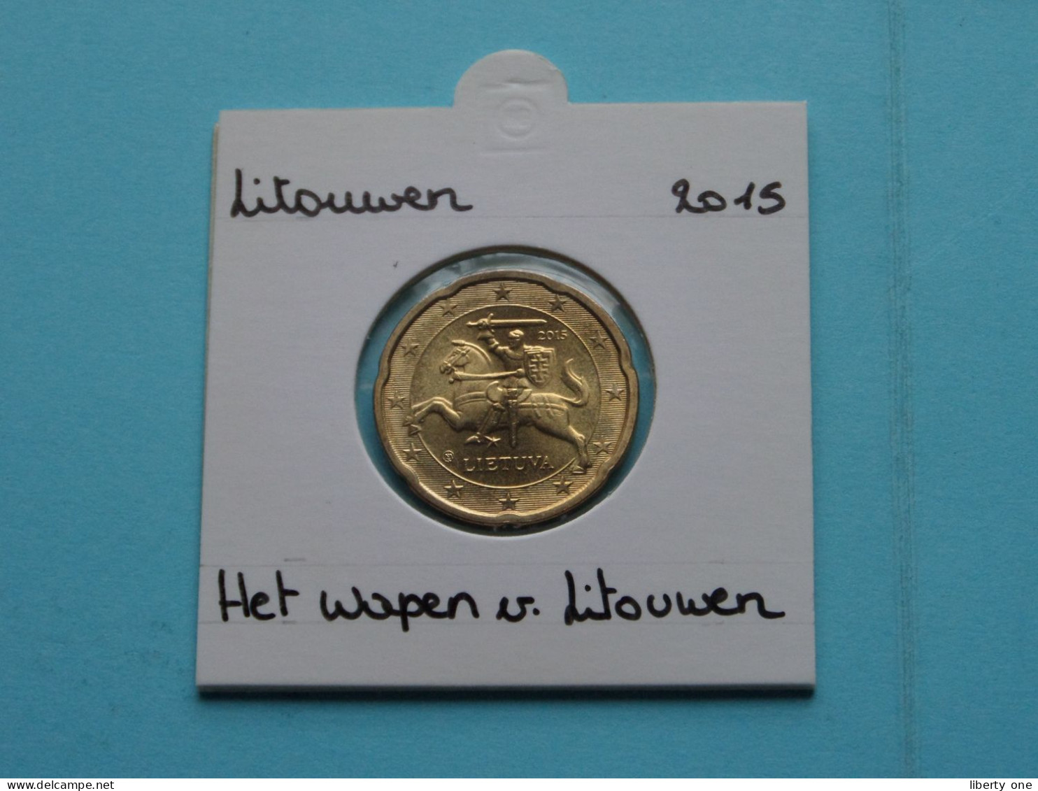 2015 - 20 Eurocent >> Het Wapen Van Litouwen ( Zie / Voir / See > DETAIL > SCANS ) LIETUVA ! - Litouwen