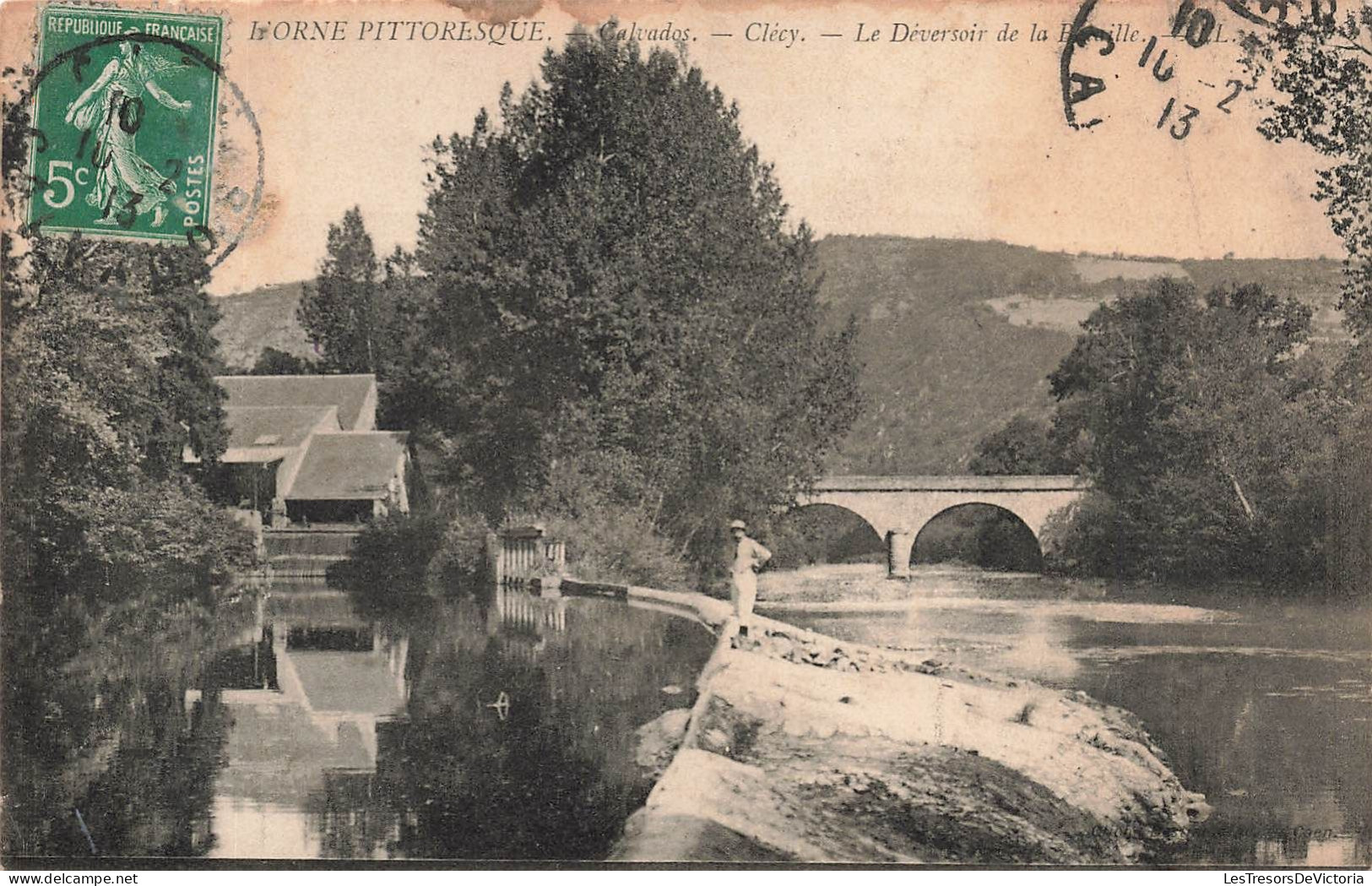 FRANCE - Clécy - Le Déversoir De La Bataille - Carte Postale Ancienne - Clécy