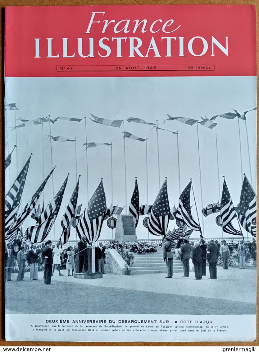 France Illustration N°47 24/08/1946 Haute Cour/Emeute Athens Tennessee/Turquie/Autour De La Conférence De Paris/UNRRA - General Issues