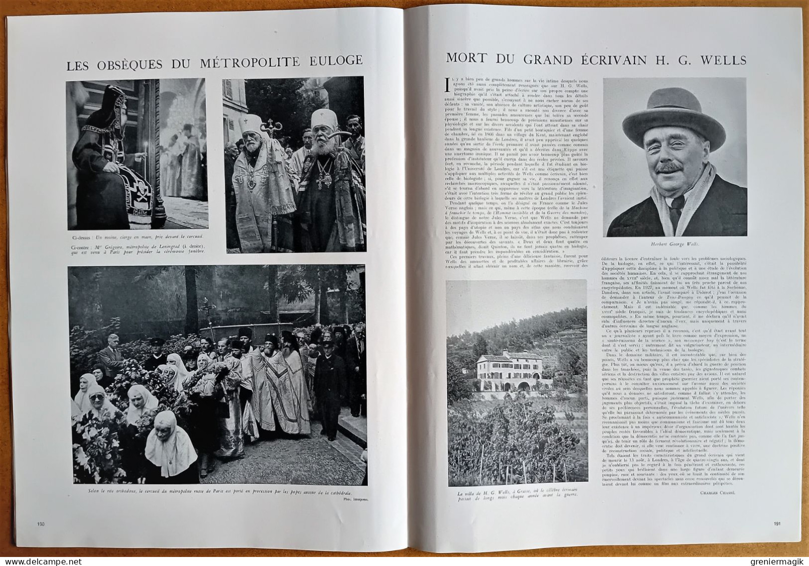 France Illustration N°47 24/08/1946 Haute Cour/Emeute Athens Tennessee/Turquie/Autour de la Conférence de Paris/UNRRA