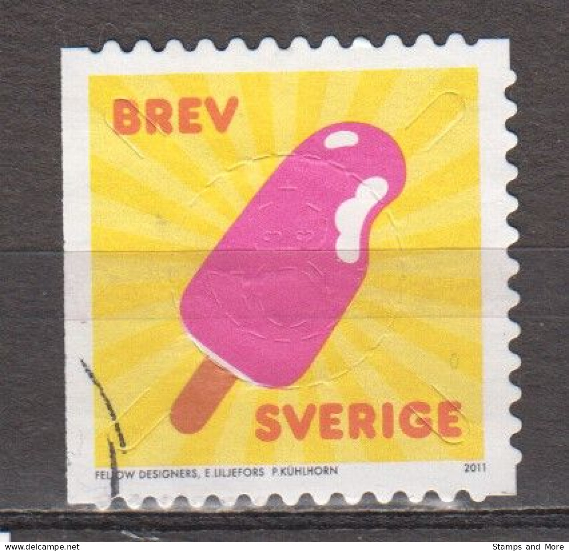 Sweden 2011 Mi 2822 Canceled ICE CREAMS (1) - Used Stamps