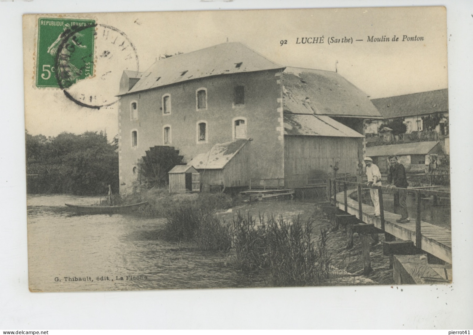 LUCHÉ PRINGÉ - Moulin De Ponton - Luche Pringe