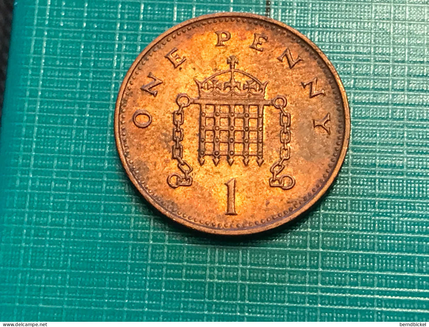Münze Münzen Umlaufmünze Großbrittanien 1 Penny 1997 - 1 Penny & 1 New Penny