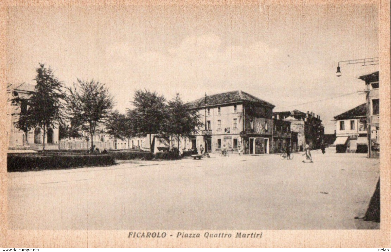 FICAROLO - PIAZZA QUATTRO MARTIRI - F.P. - Rovigo