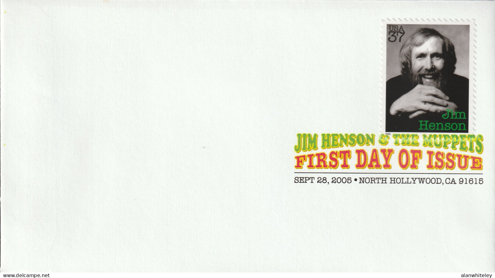 UNITED STATES 2005 Jim Henson & The Muppets: Set Of 11 First Day Covers CANCELLED - 2001-2010