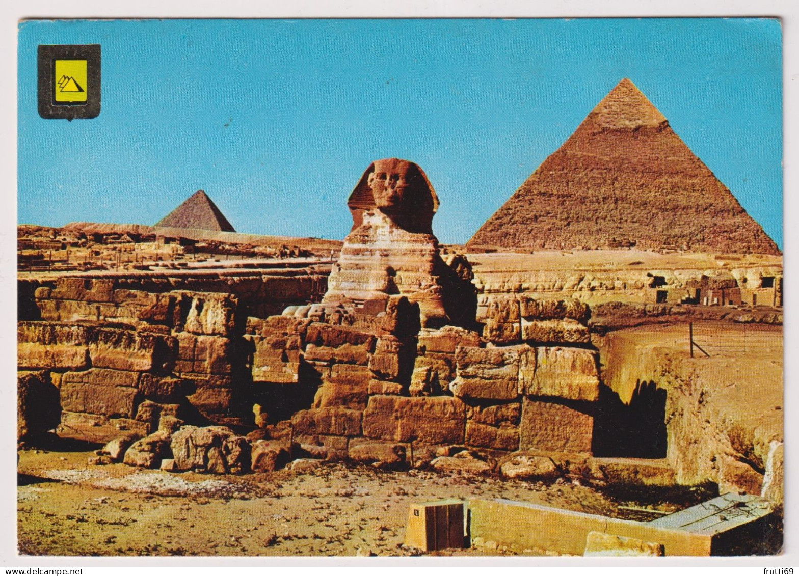 AK 198187 EGYPT - Giza - The Great Sphinx And The Pyramids Of  Kephren And Mikerinos - Sphinx