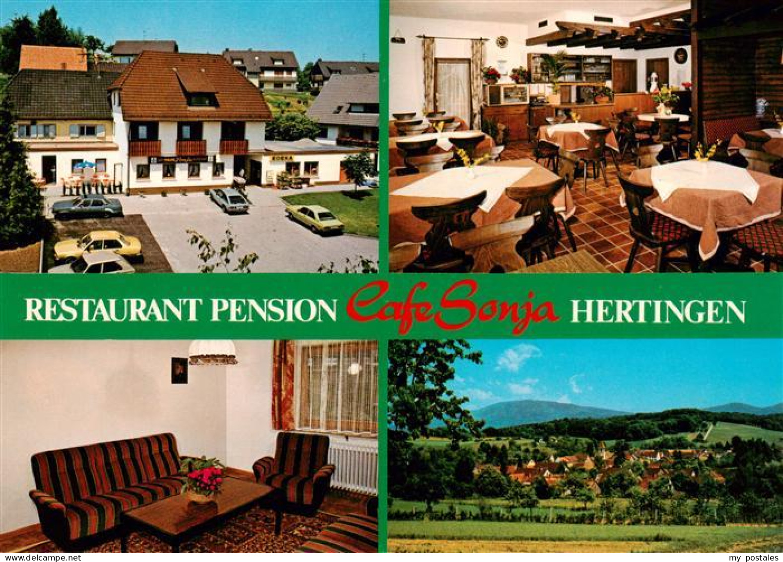 73912997 Hertingen Bad Bellingen Restaurant Pension Cafe Sonja Gastraeume Panora - Bad Bellingen