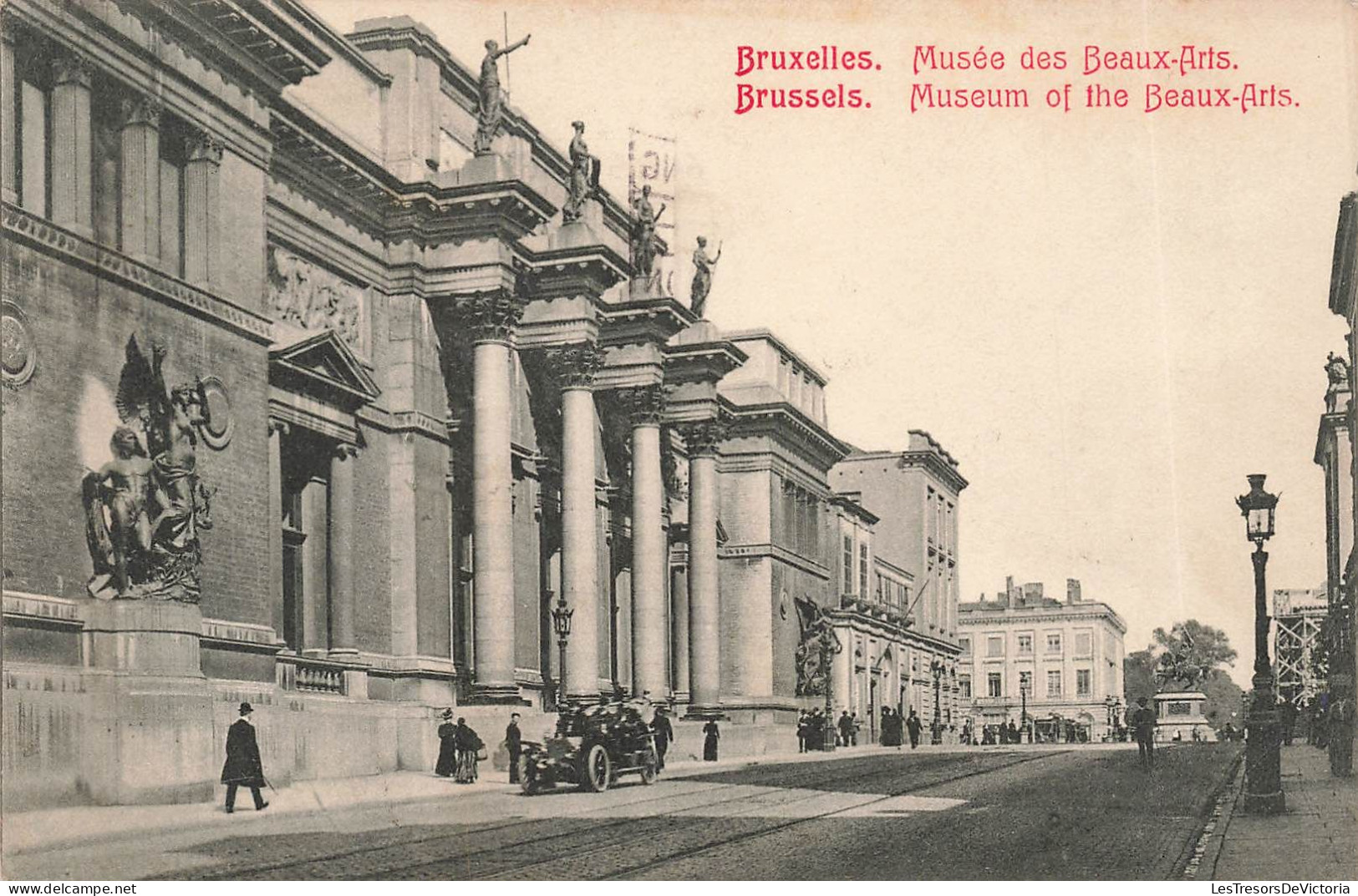 BELGIQUE - Bruxelles - Musée Des Beaux-Arts - Carte Postale Ancienne - Museums