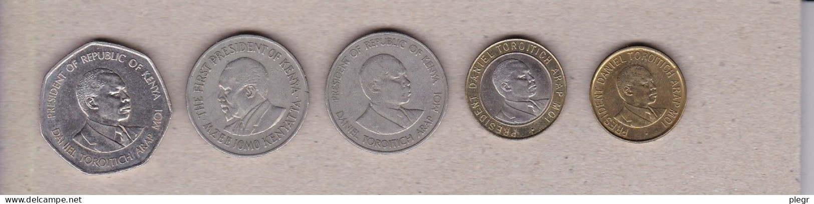 LOT M-47 - KENYA (5 Pièces) - Kenya