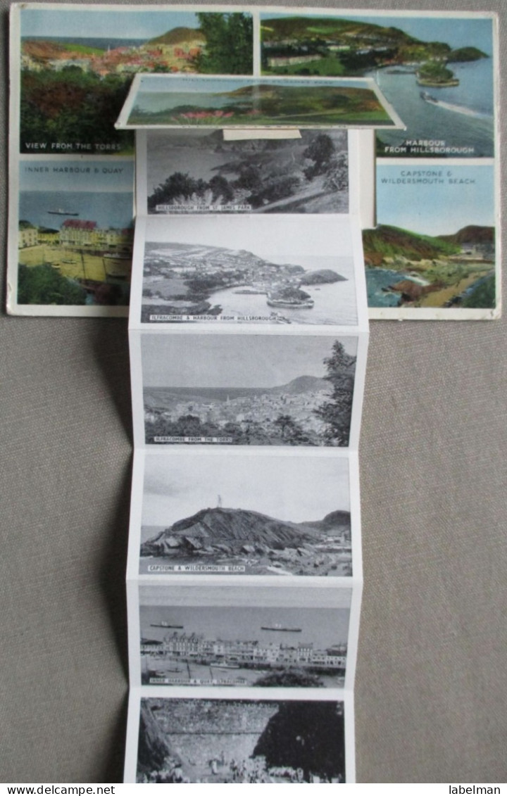 ENGLAND UK UNITED KINGDOM DEVON ILFRACOMBE SOUVENIR BOOKLET POSTKARTE POSTCARD ANSICHTSKARTE CARTOLINA CARTE POSTALE - Colecciones Y Lotes