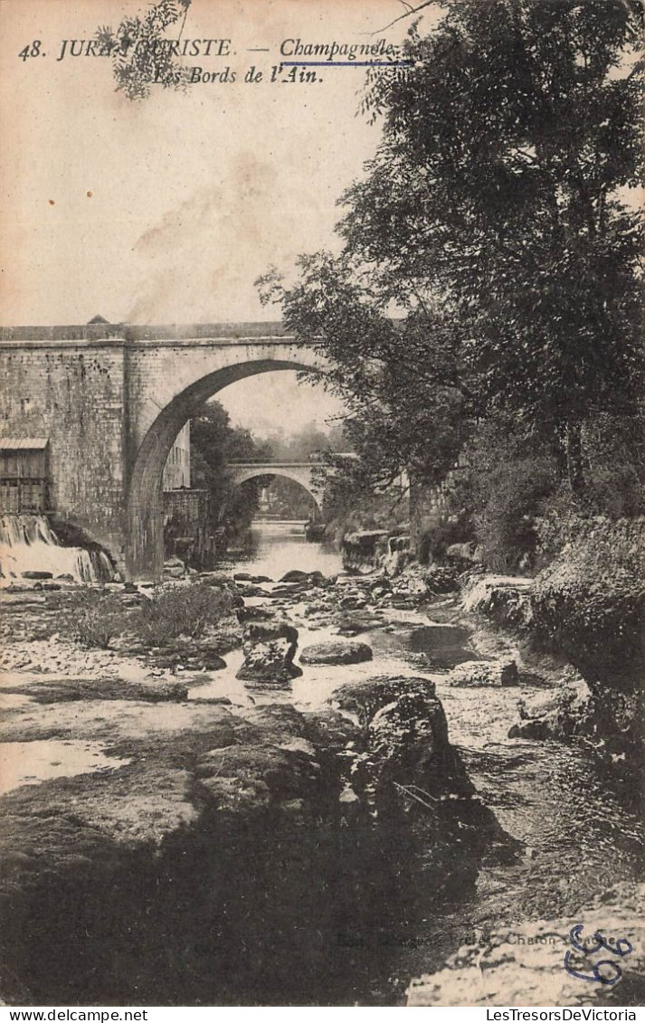 FRANCE - Champagnole - Vue Sur Les Bords De L'Ain - Jura Touriste - Carte Postale Ancienne - Champagnole