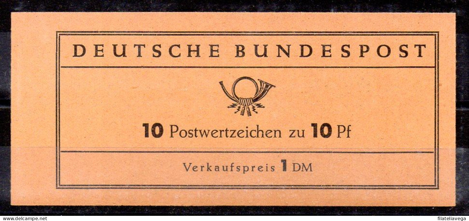 Carnet De Alemania Nº Michel 6g ** - 1951-1970