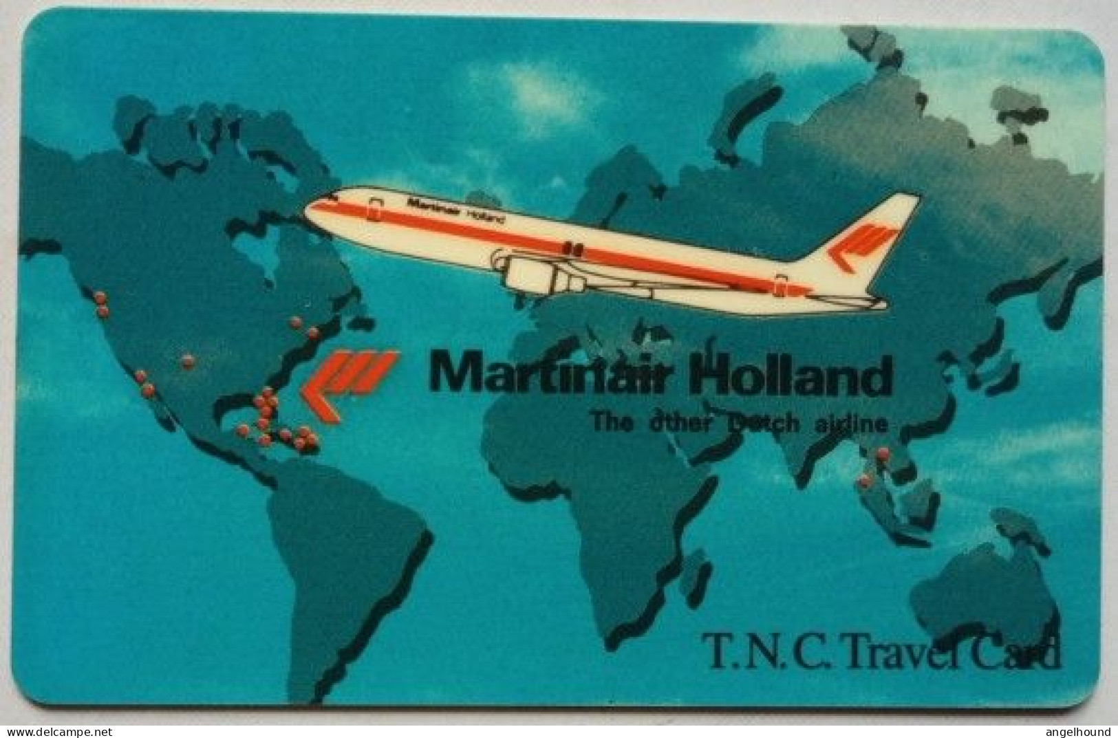 Germany T.N.C. Travel Card - Martinair Holland ( German Reverse ) - Andere & Zonder Classificatie
