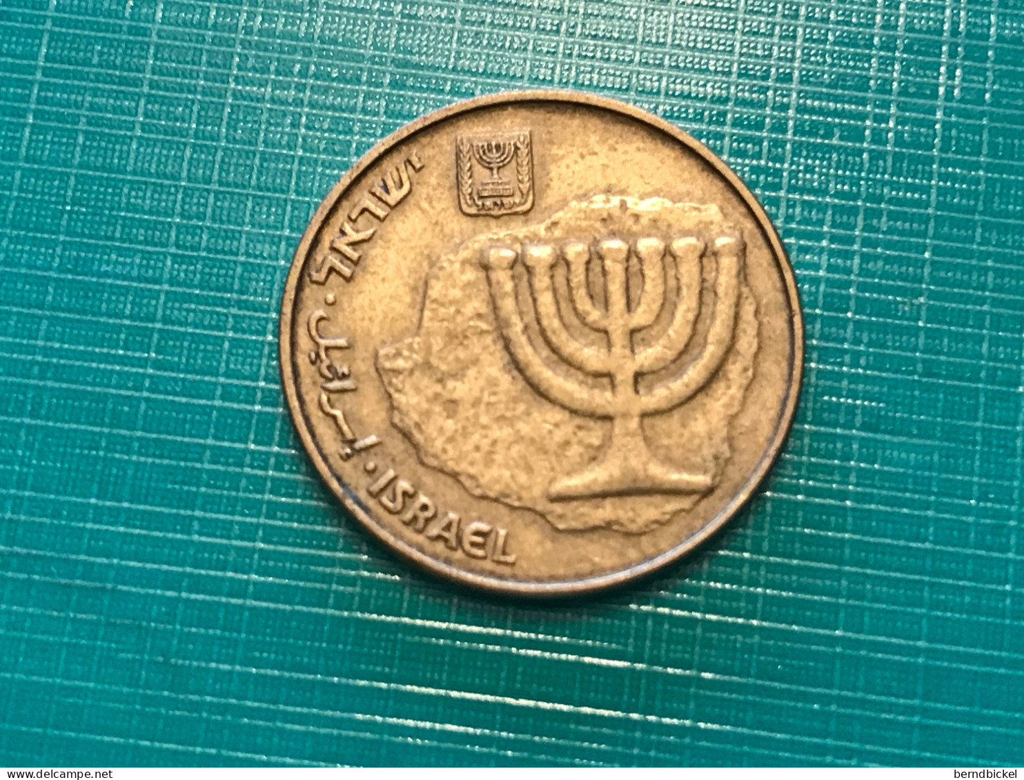 Münze Münzen Umlaufmünze Israel 10 Agora 1987 - Israel
