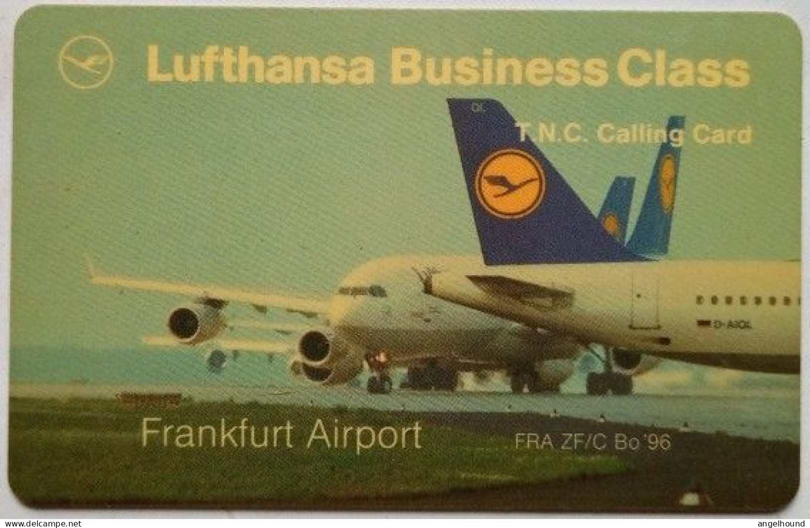 Germany T.N.C. Travel Card - Lufthansa Business Class ( Frankfurt Airport ) - Autres & Non Classés