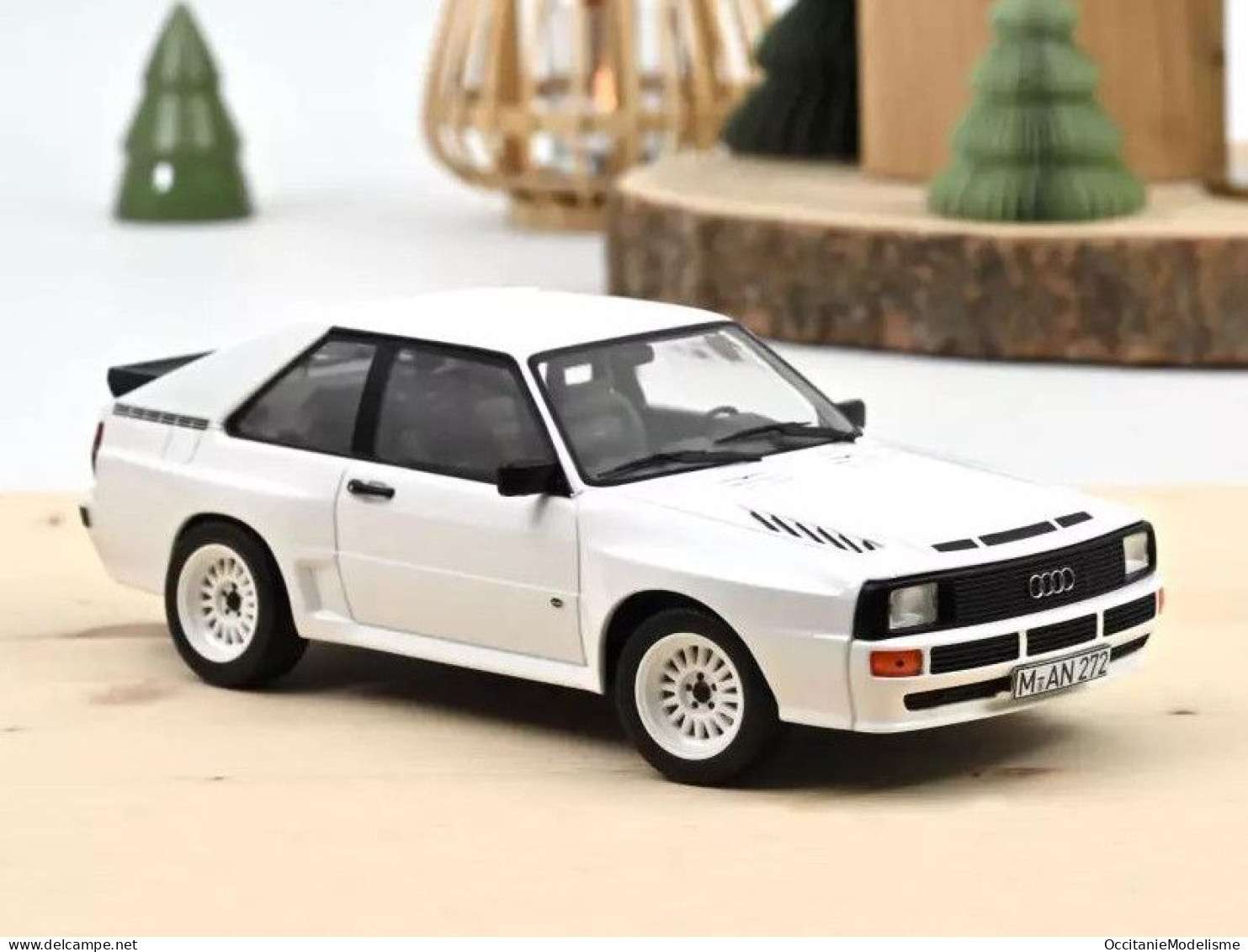 Norev - AUDI SPORT QUATTRO 1985 Blanc Alpin Réf. 188313 Neuf NBO 1/18 - Norev