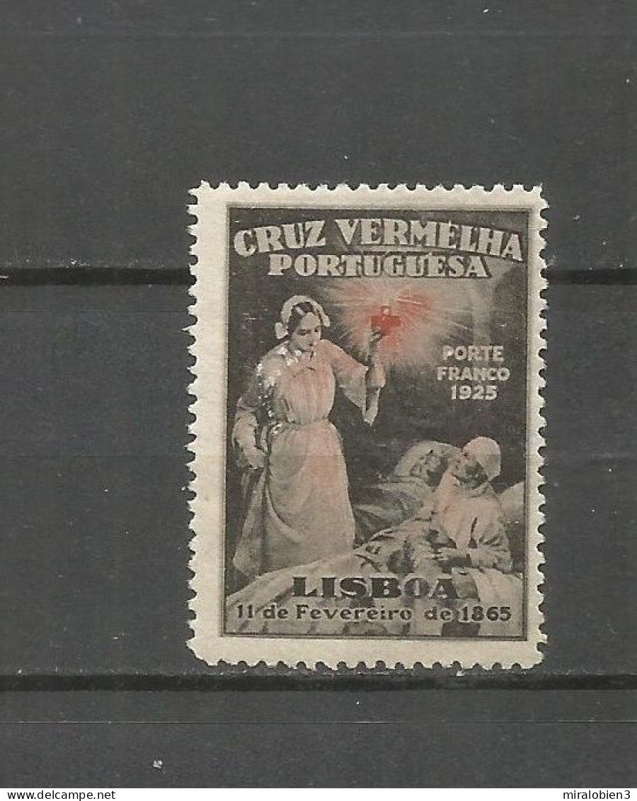 PORTUGAL FRANQUEO CRUZ ROJA YVERT NUM. 24 NUEVO SIN GOMA - Unused Stamps