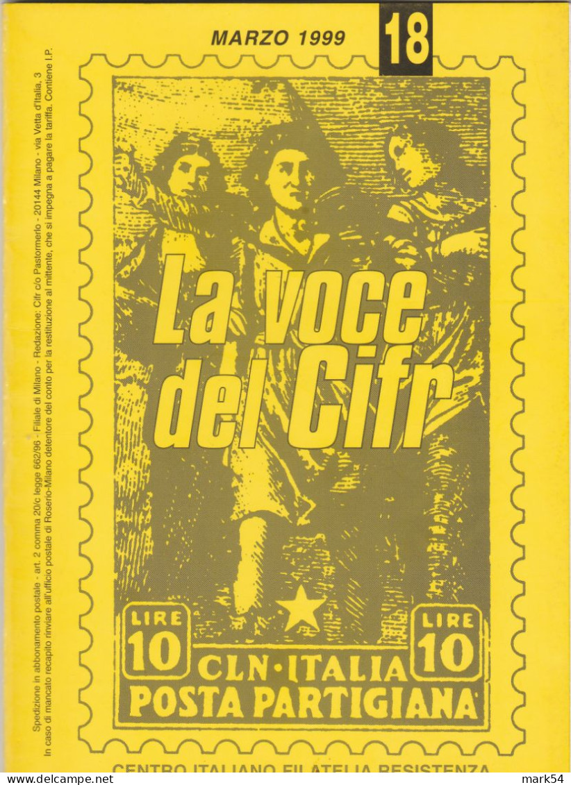 22. La Voce Del CIFR Vari Numeri: 16-17-18-19 - Italienisch (ab 1941)