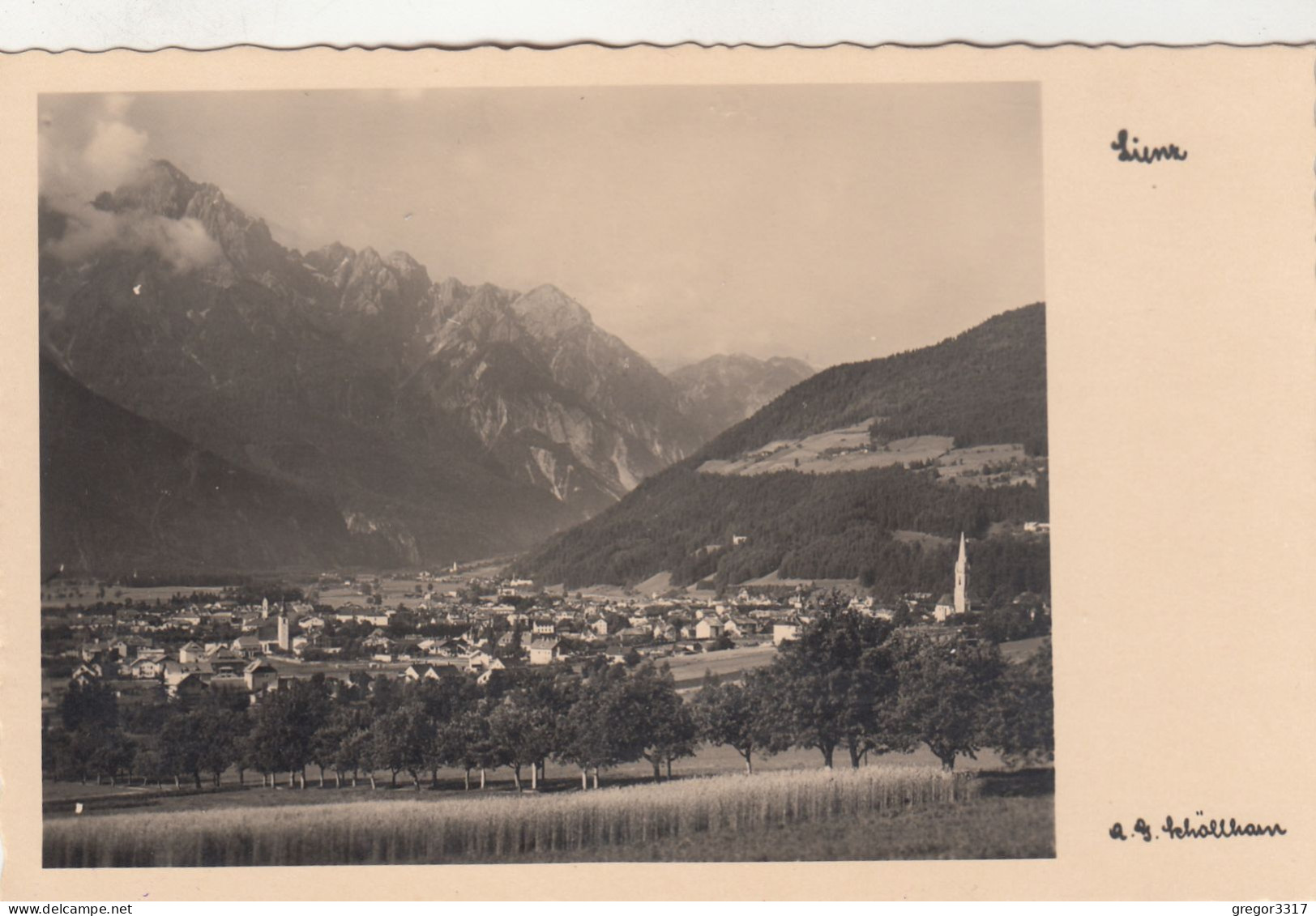 E3005) 2 Schöne Alte Ansichtkarten FOTO AK's  LIENZ Osttirol - Schöllhorn - Lienz