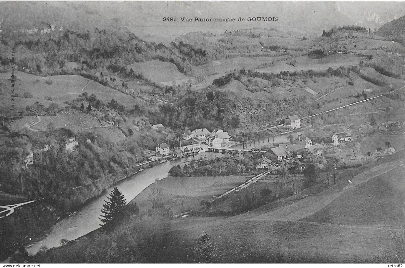 GOUMOIS ► Vue Panoramique Anno 1905 - Goumois