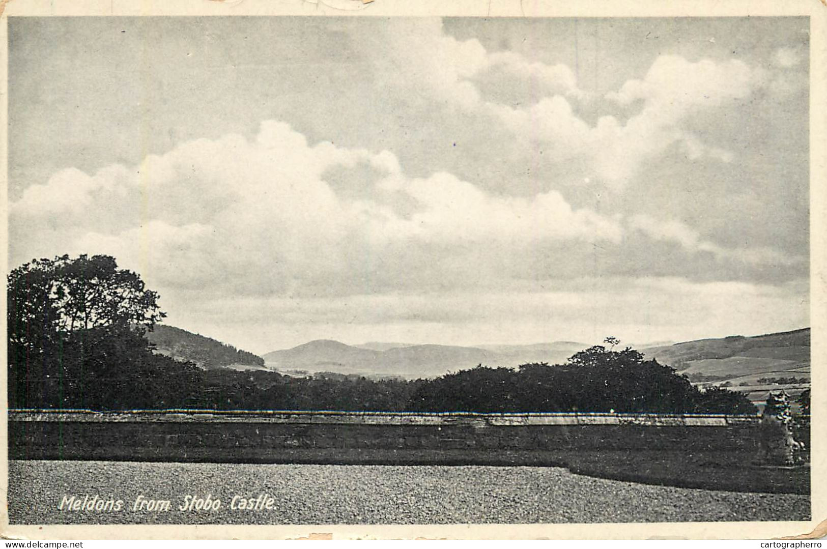 Scotland Meldons From Stobo Castle - Peeblesshire