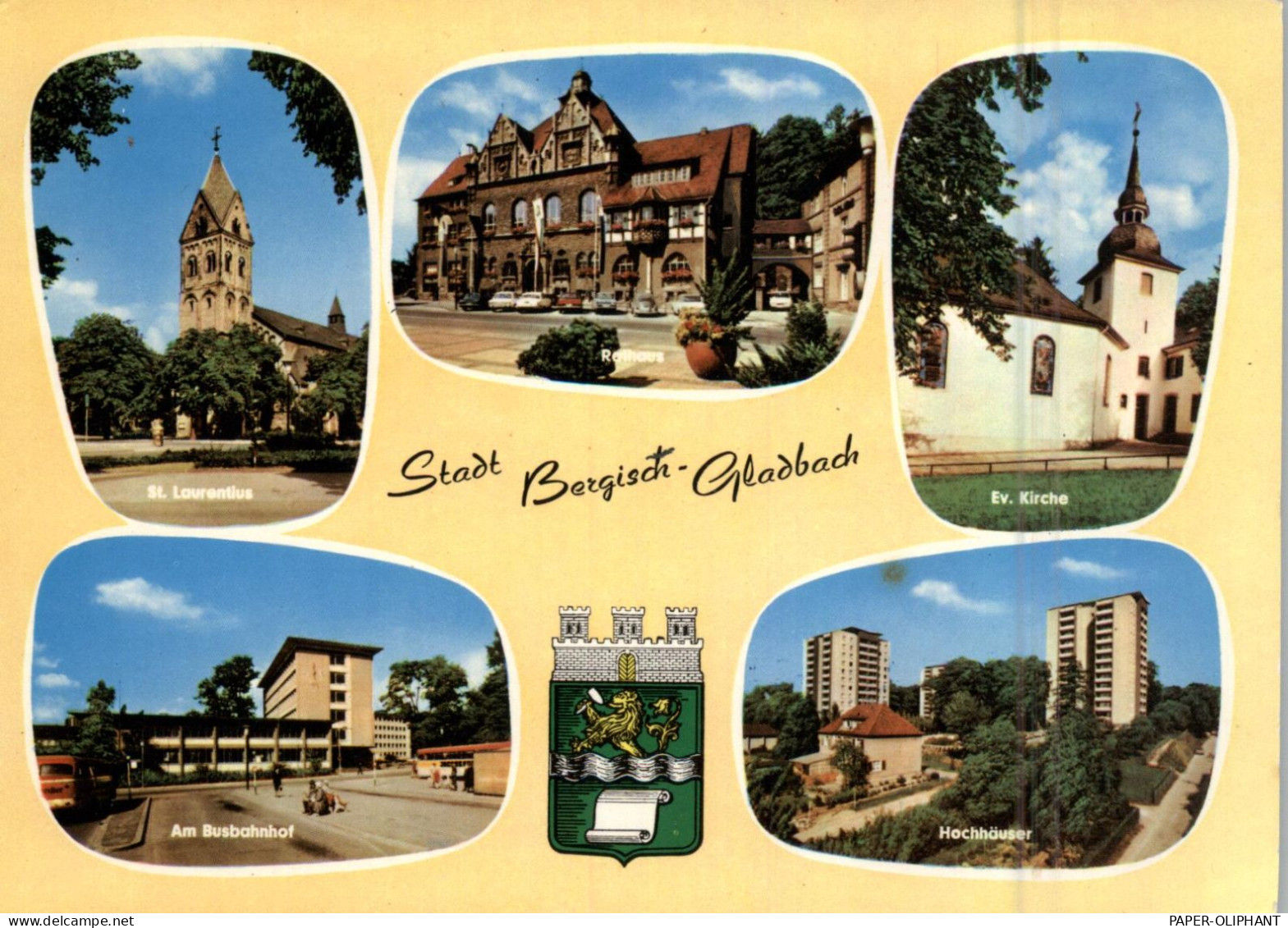 5060 BERGISCH GLADBACH, Mehrbild - AK - Bergisch Gladbach