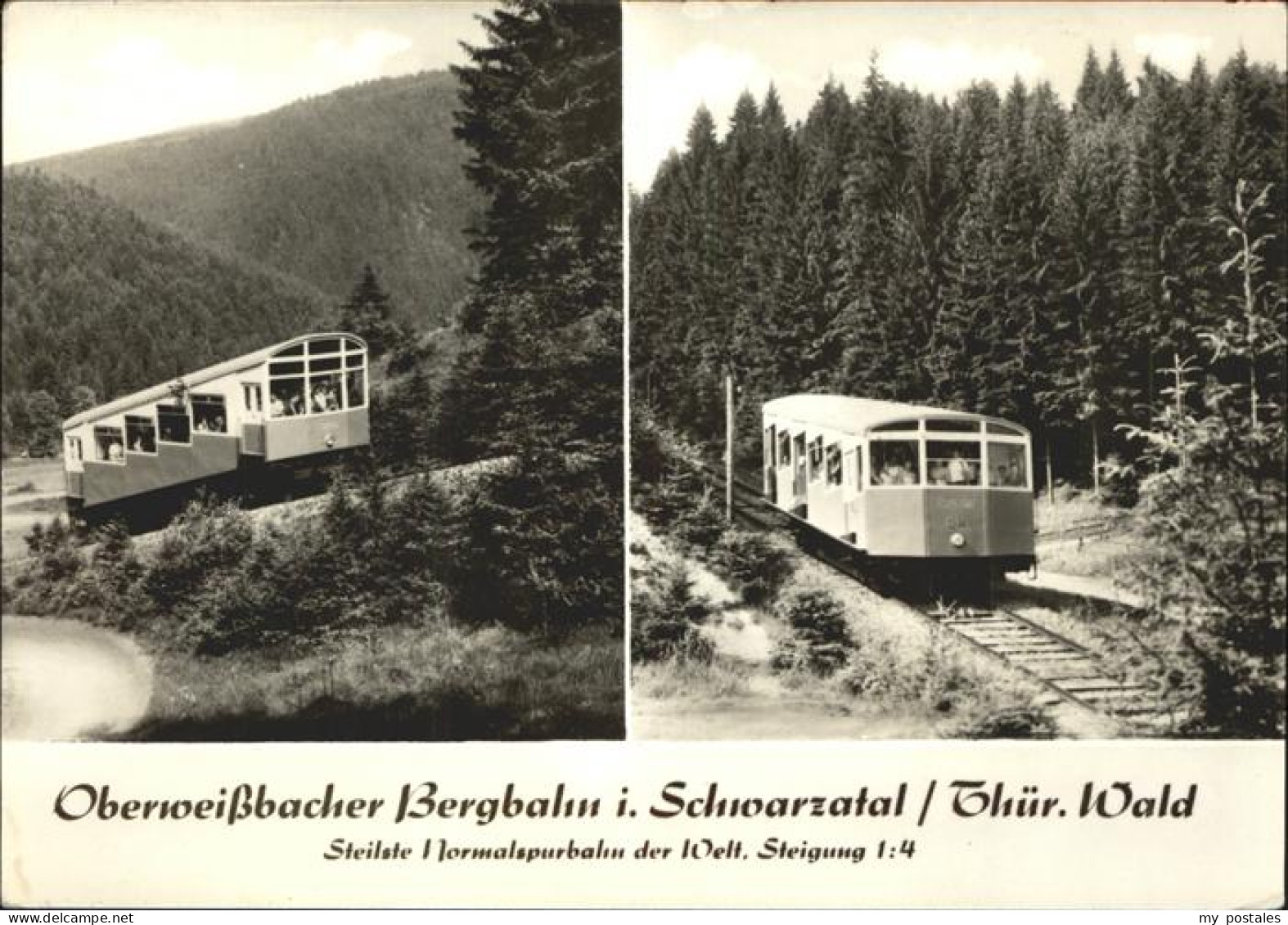 41316905 Oberweissbach Bergbahn Im Schwarzatal Thueringer Wald Oberweissbach - Oberweissbach