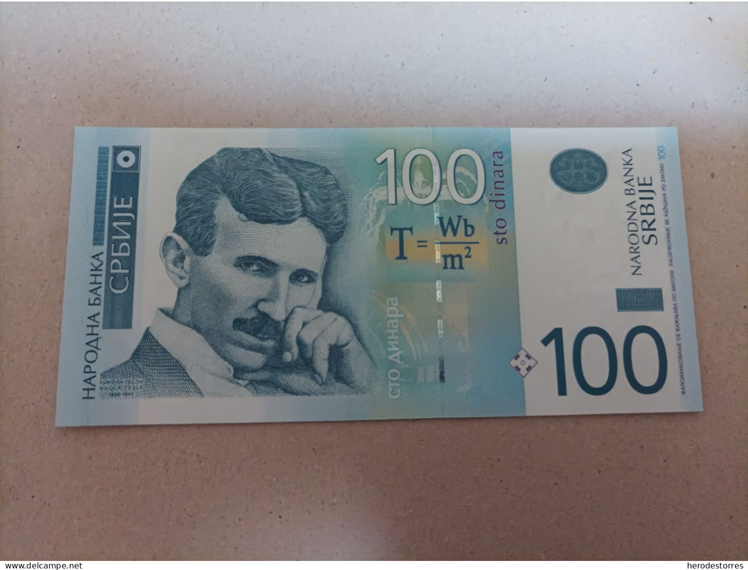 Billete De SERBIA De 100 DINARA, Año 2006, UNC - Serbien