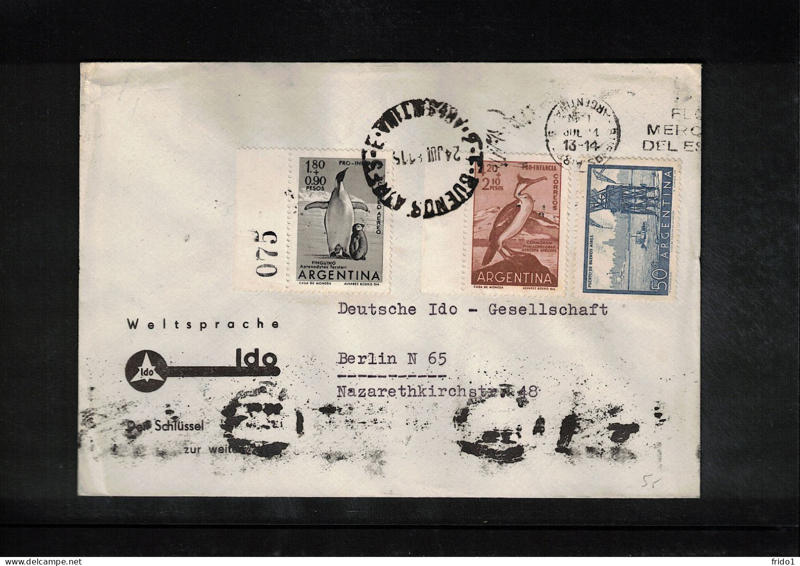 Argentina 1961 Interesting Letter - Brieven En Documenten