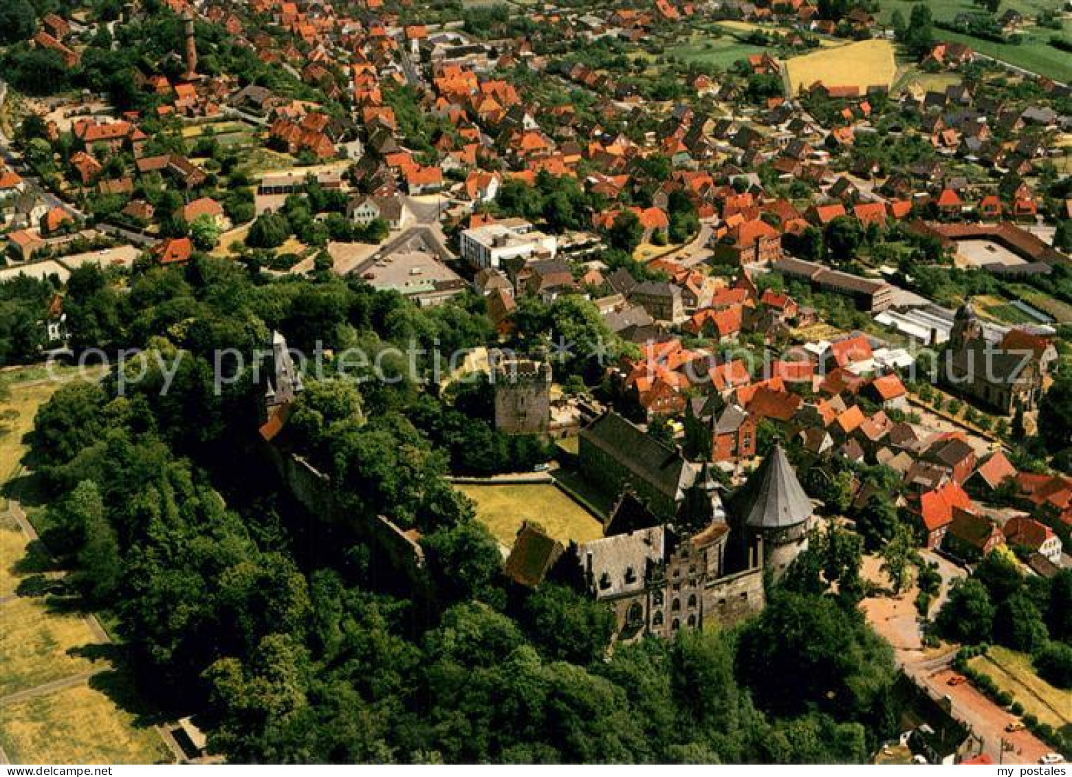 73712762 Bad Bentheim Stadtbild Mit Burg Bad Bentheim - Bad Bentheim