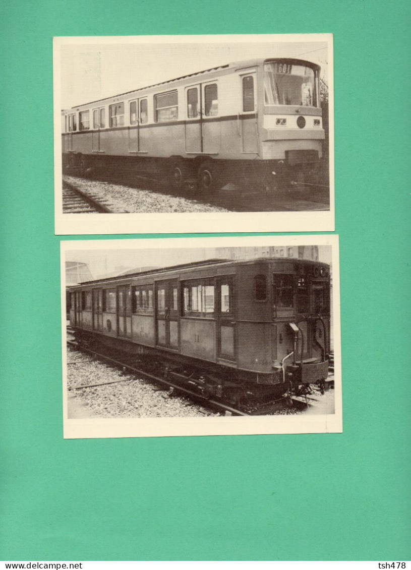 METRO----6 Cartes --75è Anniversaire Du Métropolitain De PARIS  1900-1975--voir 8 Scans - Métro