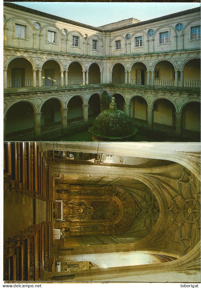 LIBRO / FLEXO DE POSTALES CON 10 VISTAS, SANTUARIO DE NTRA. SRA. DE MONTSERRAT.- MONFORTE DE LEMOS - LUGO.- ( ESPAÑA). - Lugo