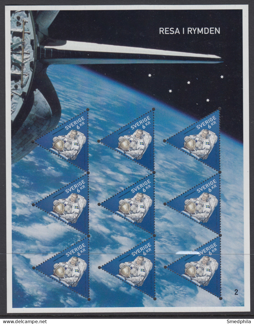 Sweden Souvenir Sheet 2009 - Travel In Space MNH ** - Blocks & Sheetlets