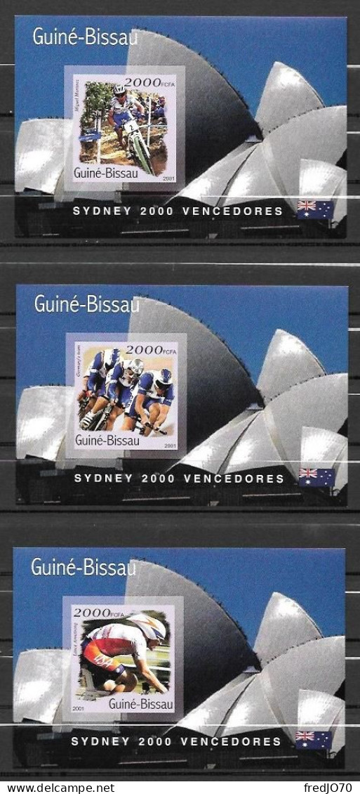 Guinée Bissau Blocs Non Dentelé Imperf JO 2000 ** - Sommer 2000: Sydney